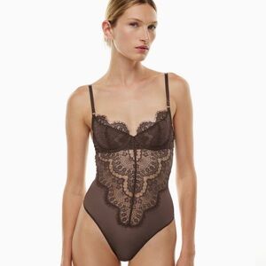 NWT Aritzia Babaton encore lingerie / bodysuit size small
